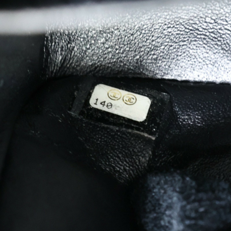 黑色牛皮 25 鍊帶 肩背包【CHANEL 香奈兒】 A01112-6