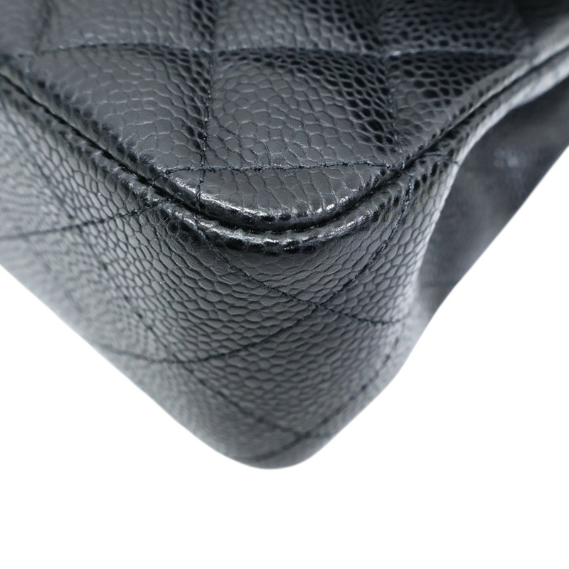 黑色牛皮 25 鍊帶 肩背包【CHANEL 香奈兒】 A01112-13