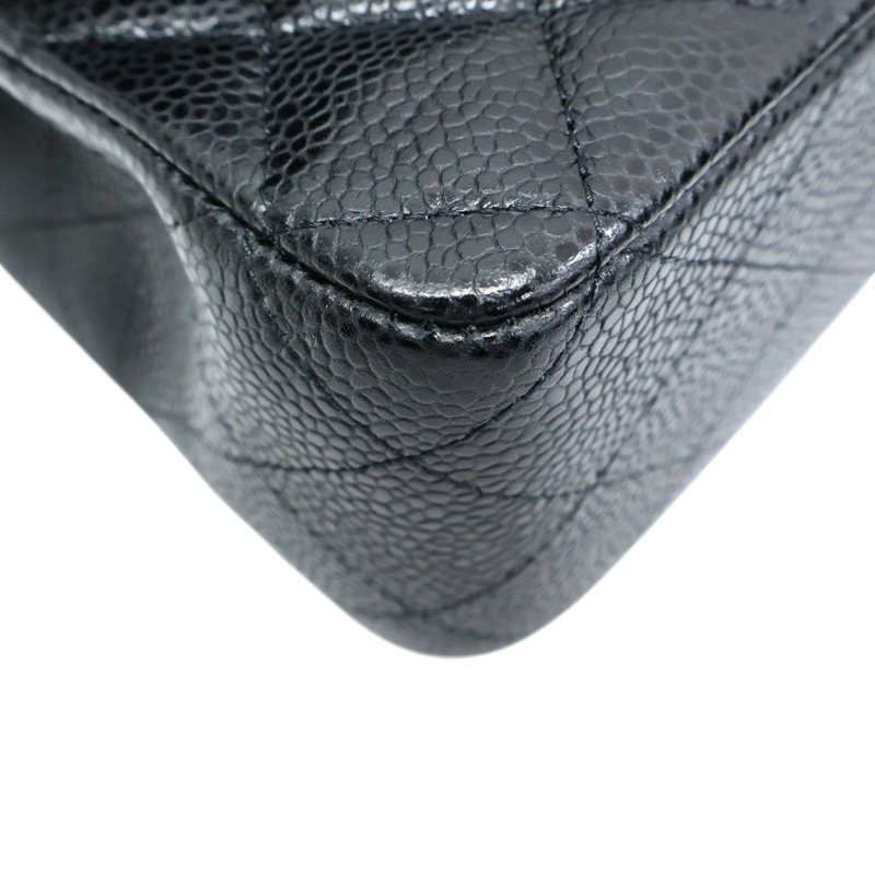 黑色牛皮 25 鍊帶 肩背包【CHANEL 香奈兒】 A01112-14