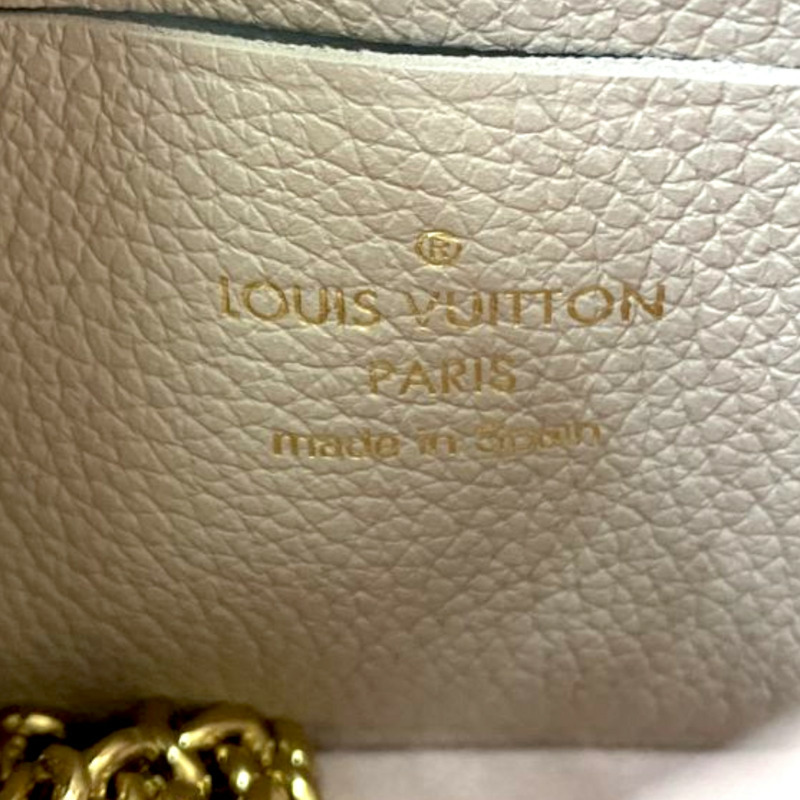 灰褐色 牛皮 Pochette MyLockMe MINI 肩背包【LOUIS VUITTON LV 路易威登】 M69204-4