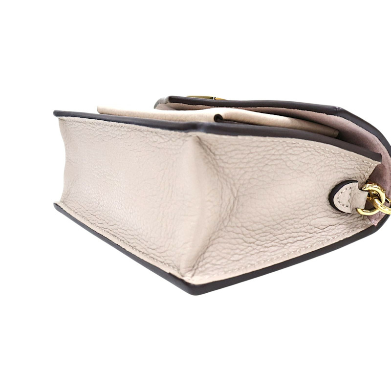 灰褐色 牛皮 Pochette MyLockMe MINI 肩背包【LOUIS VUITTON LV 路易威登】 M69204-10