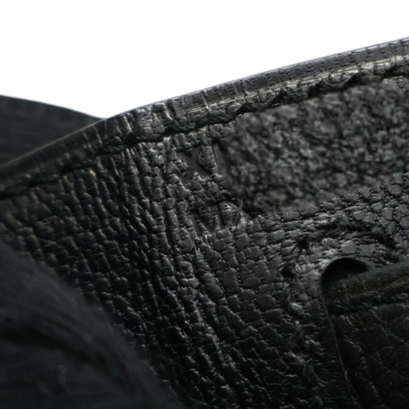 黑色 Togo牛皮 Kelly 28 凱莉包 兩用包 X刻 金扣【HERMES 愛馬仕】-5
