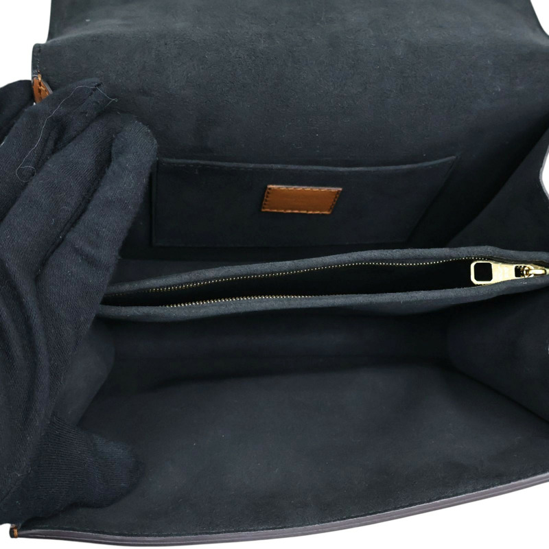 棕色 原花 帆布 Dauphine MM 肩背包【LOUIS VUITTON LV 路易威登】 M45958-2