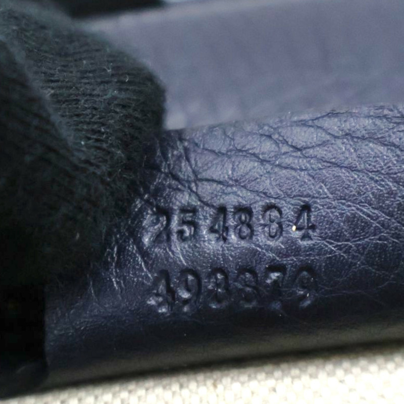 藍色 calf 牛皮 New Bamboo 兩用包【GUCCI 古馳】 254884-4