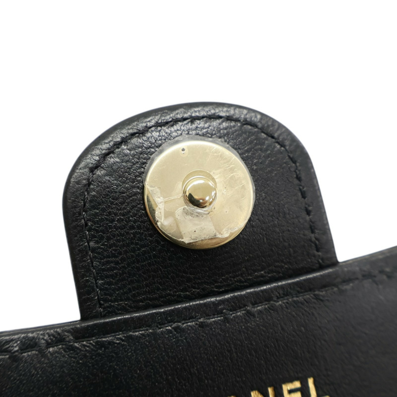 黑色羊皮 Top handle WOC 鍊帶 肩背包 AP3226【CHANEL 香奈兒】 AP3226-8