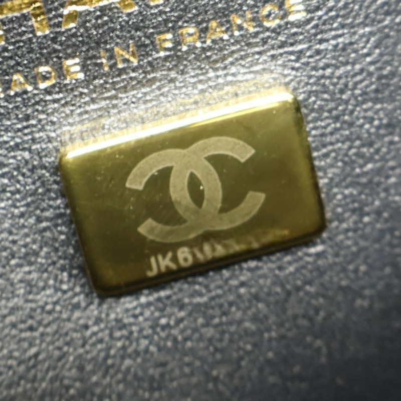 黑色牛皮 Matelasse Mini 鍊帶 肩背包 AS3176【CHANEL 香奈兒】 AS3176-5