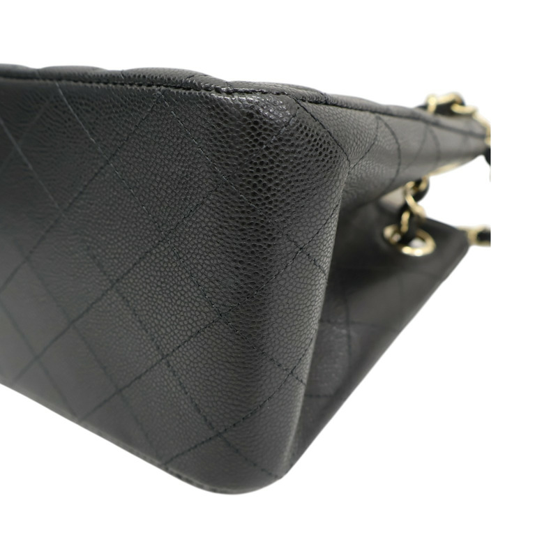 黑色牛皮 Matelasse Mini 鍊帶 肩背包 AS3176【CHANEL 香奈兒】 AS3176-9