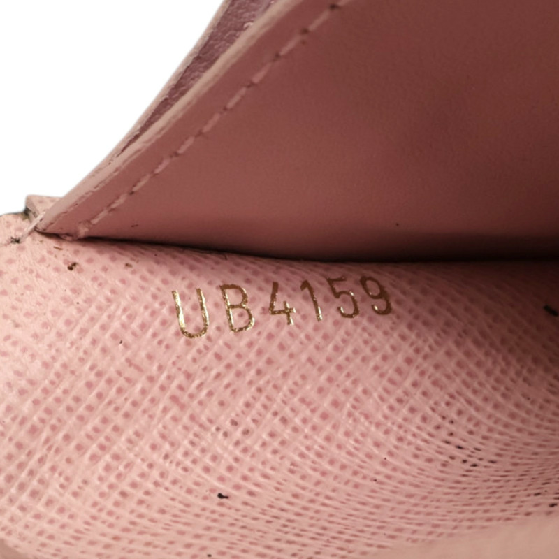 棕色 原花帆布 Rosalie 扣式 短夾【LOUIS VUITTON LV 路易威登】 M62361-5