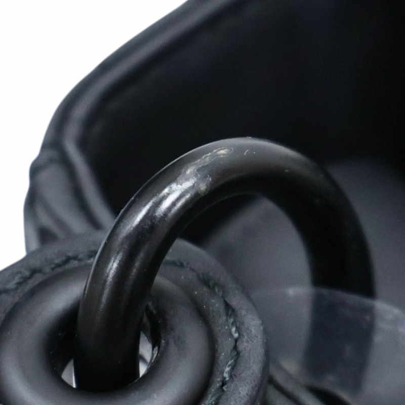 黑色 牛皮 Lady Dior Mini 兩用包【Dior 迪奧】 M0505SLOI-14