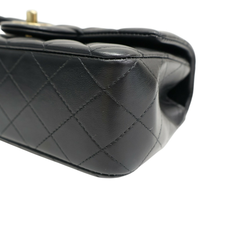 黑色羊皮 Coco Handle 鍊帶 肩背包 AS2431【CHANEL 香奈兒】 AS2431-11