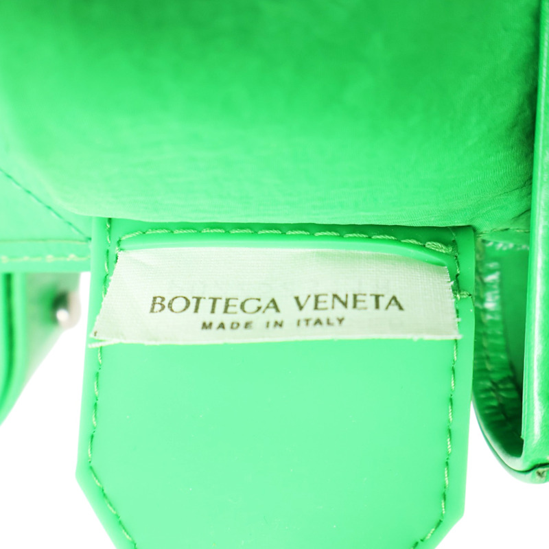 綠色 牛皮 Cassette 腰包【BOTTEGA VENETA BV 寶緹嘉】 651053-4
