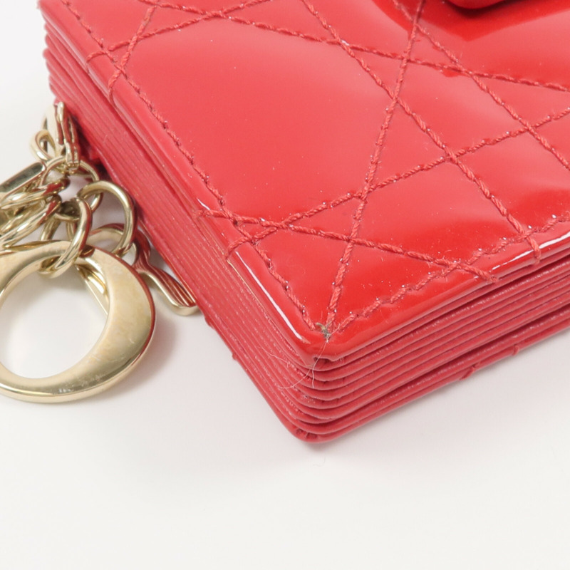 Dior 漆皮皮革Card Case卡片套-8