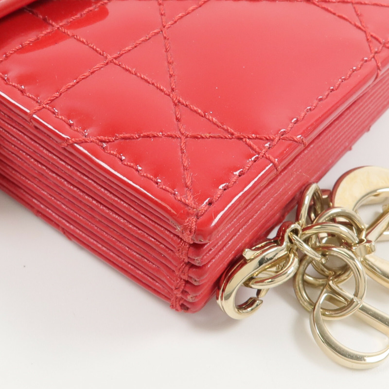 Dior 漆皮皮革Card Case卡片套-10