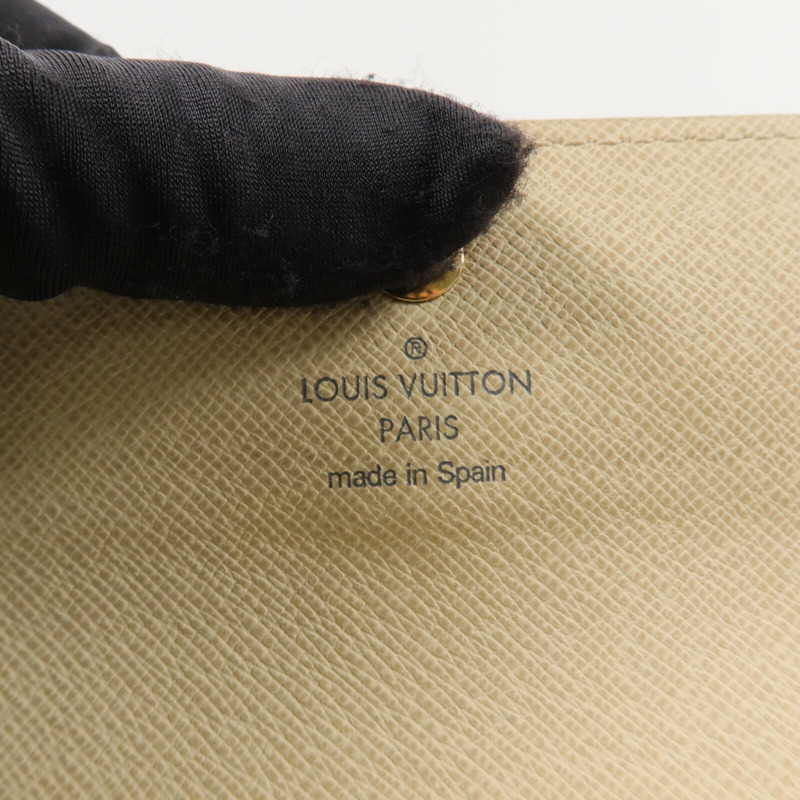 LOUIS VUITTON Damier Azur Portefeuille Alexandra錢包-8