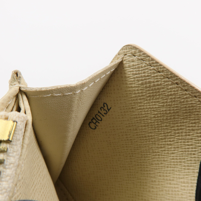 LOUIS VUITTON Damier Azur Portefeuille Alexandra錢包-9
