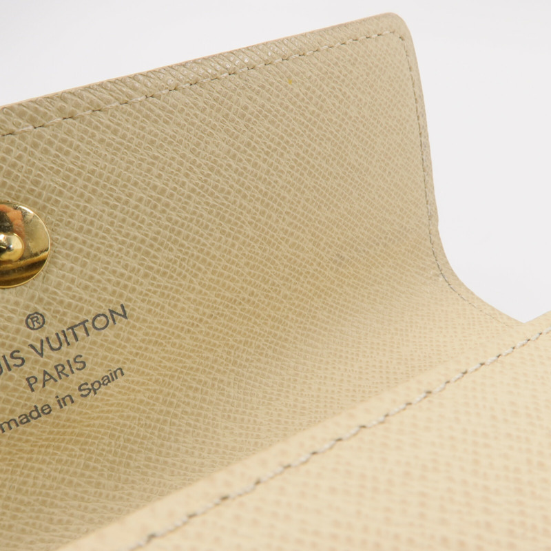 LOUIS VUITTON Damier Azur Portefeuille Alexandra錢包-13