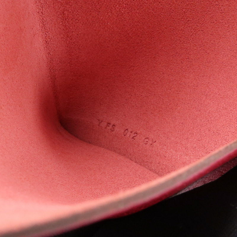 HERMES Chamkila皮革Tarmac Passport Holder護照套Rose Extreme-11