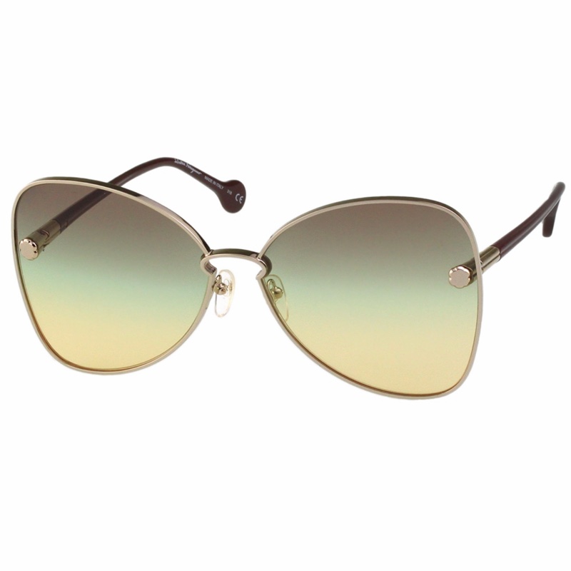 Salvatore Ferragamo 太陽眼鏡(金色)-0