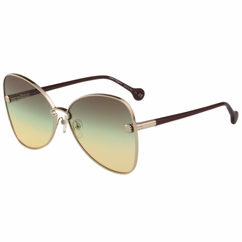 Salvatore Ferragamo 太陽眼鏡(金色)-1