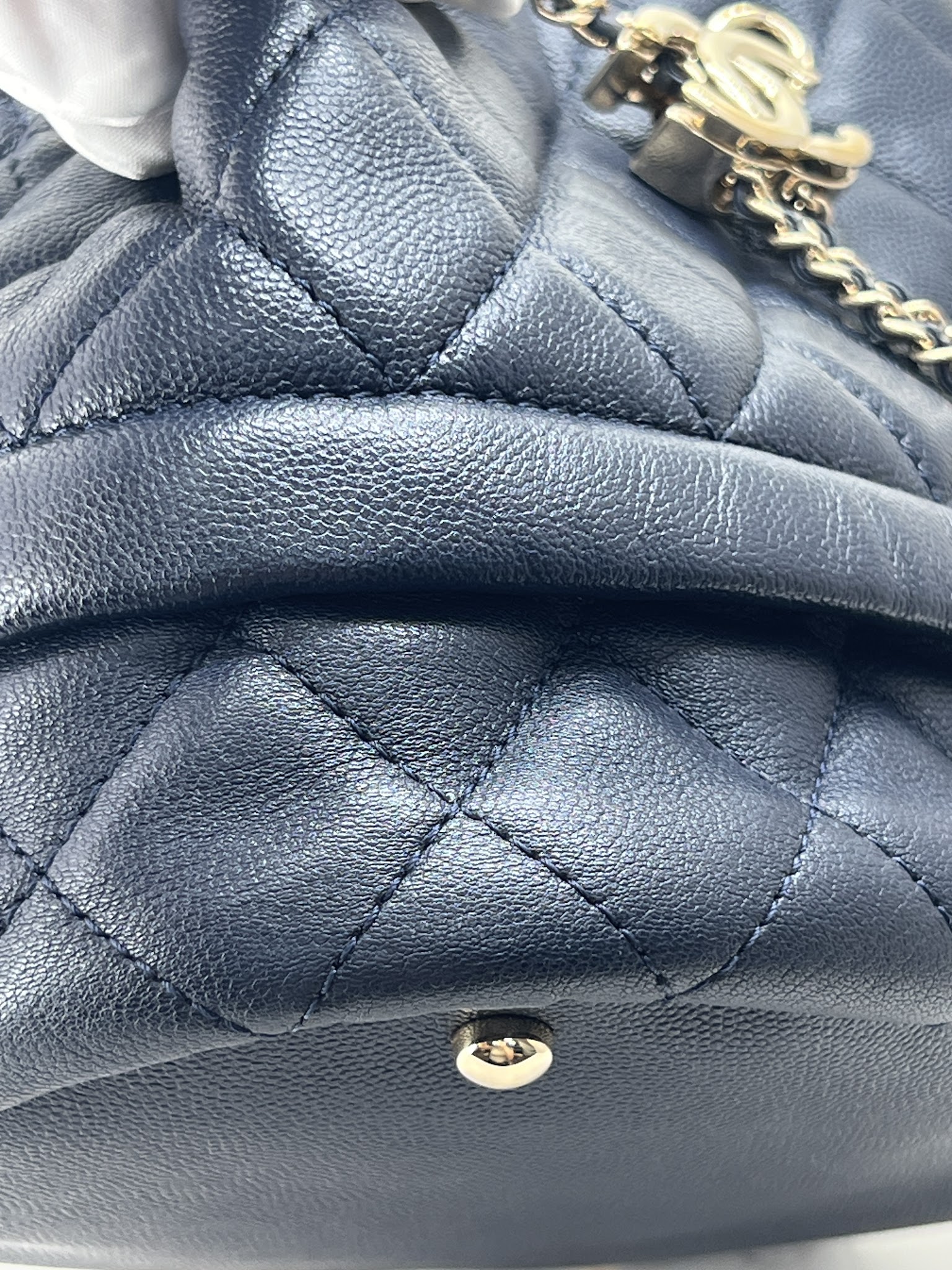 香緹國際精品 CHANEL 抽繩 水桶包 保卡款 28開 983-4