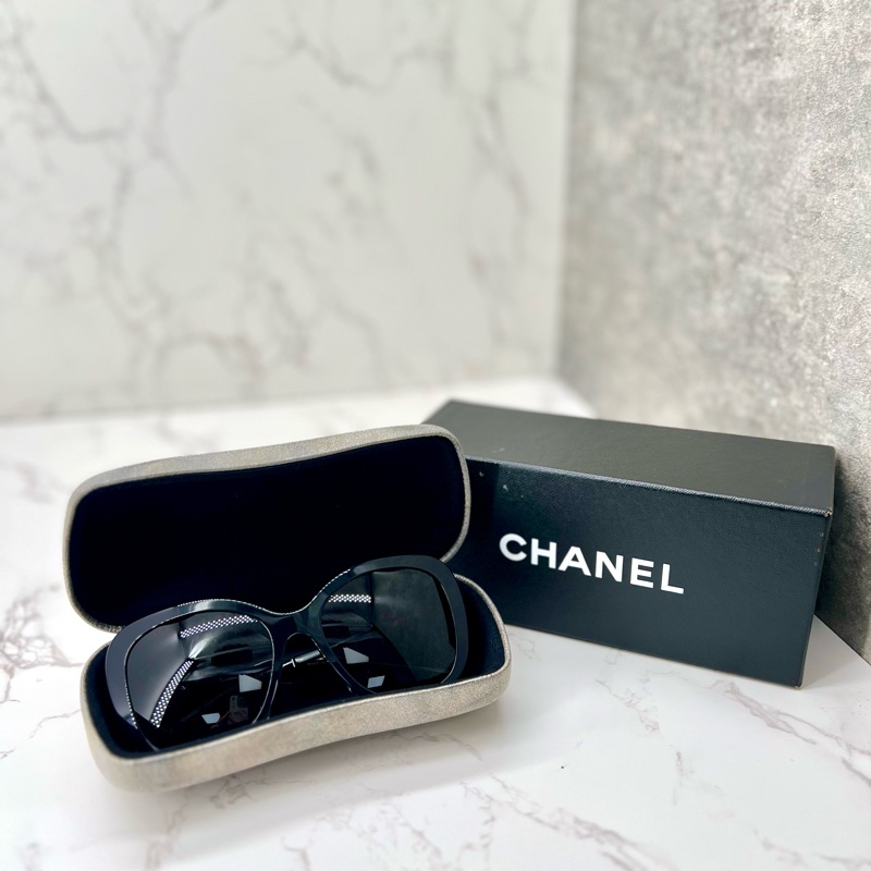 香緹國際精品 Chanel 珍珠太陽眼鏡 674-0