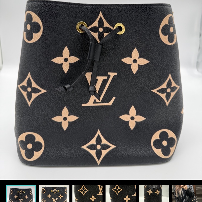LOUIS VUITTON 路易威登 LV 肩背包 水桶包 老花壓紋-0
