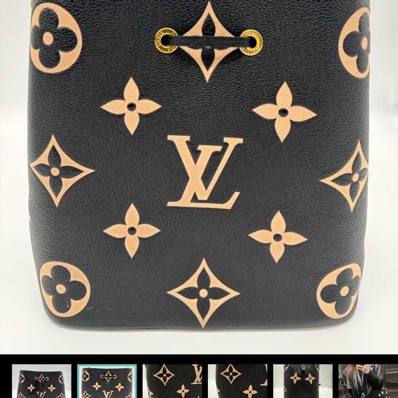 LOUIS VUITTON 路易威登 LV 肩背包 水桶包 老花壓紋-1