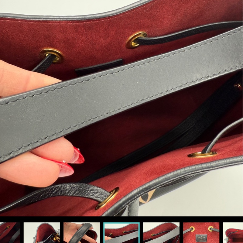 LOUIS VUITTON 路易威登 LV 肩背包 水桶包 老花壓紋-7