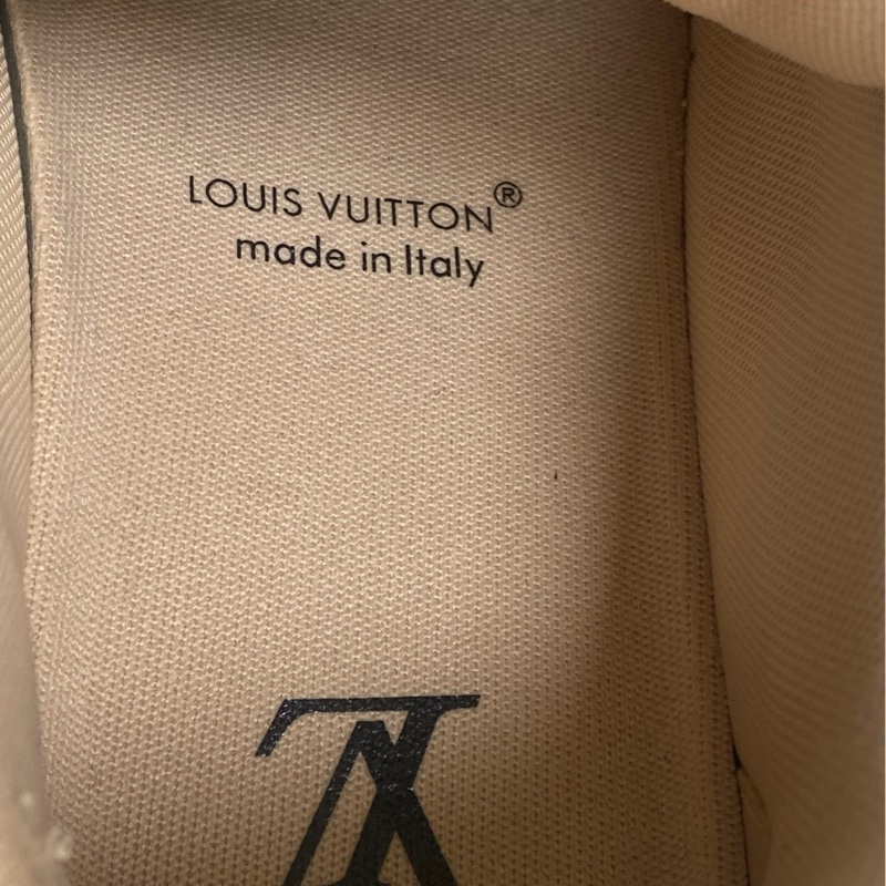 LV 路易威登  trainer系列  粉白色配色 低幫板鞋 36碼 96新-4