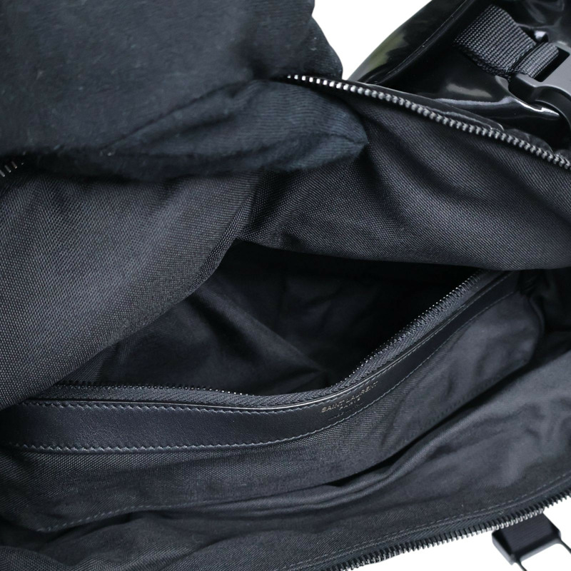 黑色 尼龍 Gaby Quilted 胸包 腰包【SAINT LAURENT YSL 聖羅蘭 】 758258-4