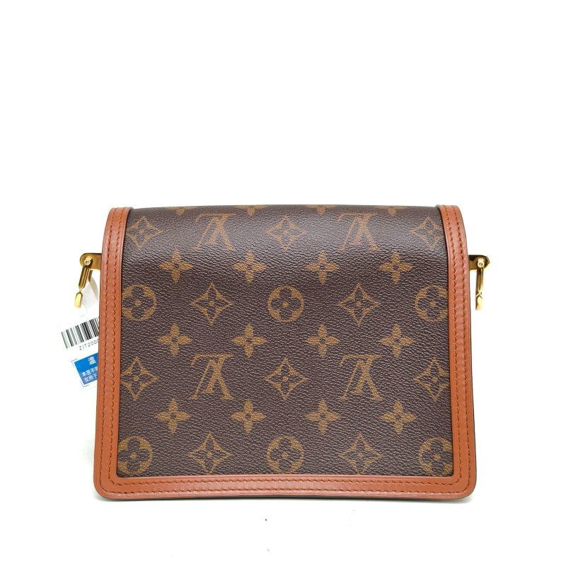 LOUIS VUITTON Dauphine達芙妮Mini20老花PVC晶片肩背包-2