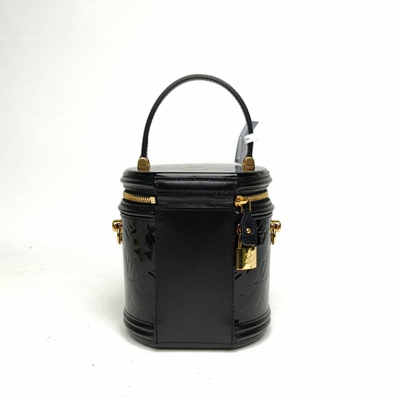 LOUIS VUITTON CANNES圓桶包黑色漆皮2019肩背包-2