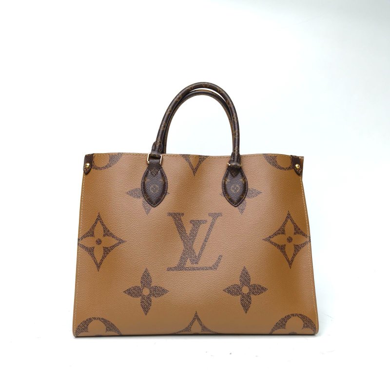 LOUIS VUITTON Onthego中號35老花PVC晶片肩背包-2