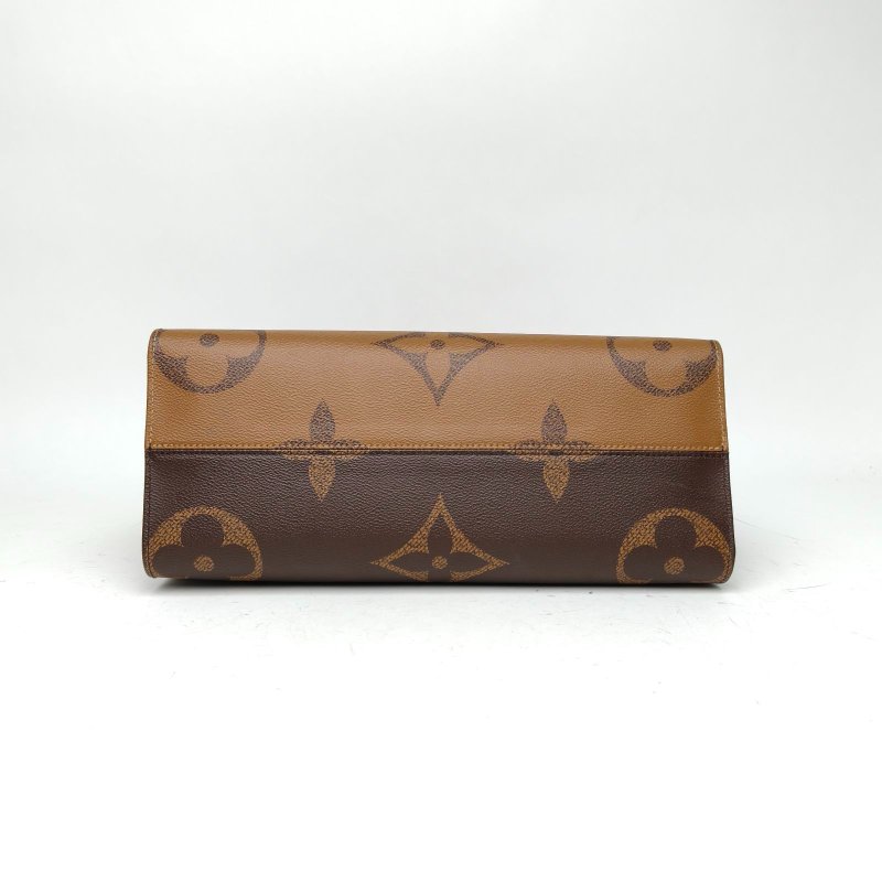 LOUIS VUITTON Onthego中號35老花PVC晶片肩背包-4
