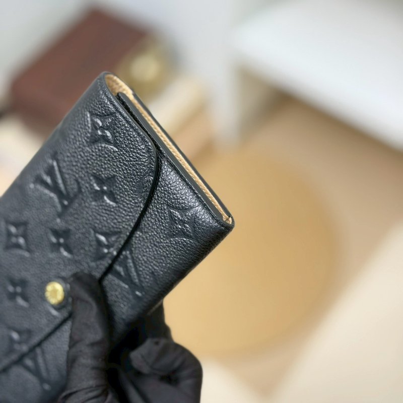 🏷LV 路易威登．Emilie 黑壓紋長夾 M62369-5