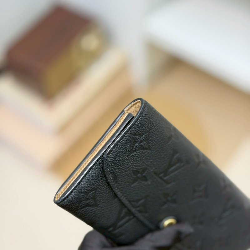 🏷LV 路易威登．Emilie 黑壓紋長夾 M62369-8