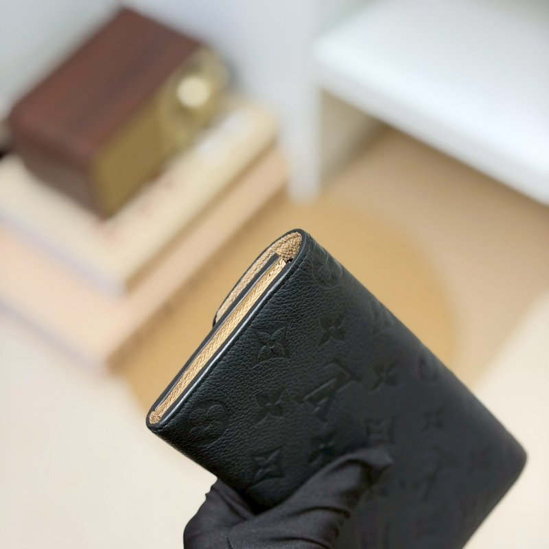 🏷LV 路易威登．Emilie 黑壓紋長夾 M62369-10