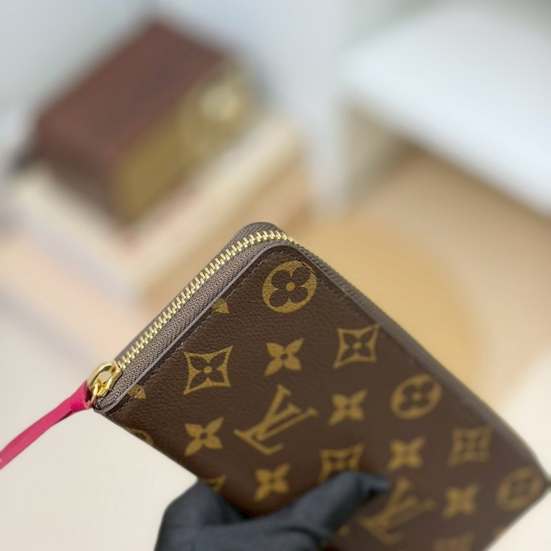 🏷LV 路易威登．Clémence 老花拉鍊長夾 芯片款 M60742-10