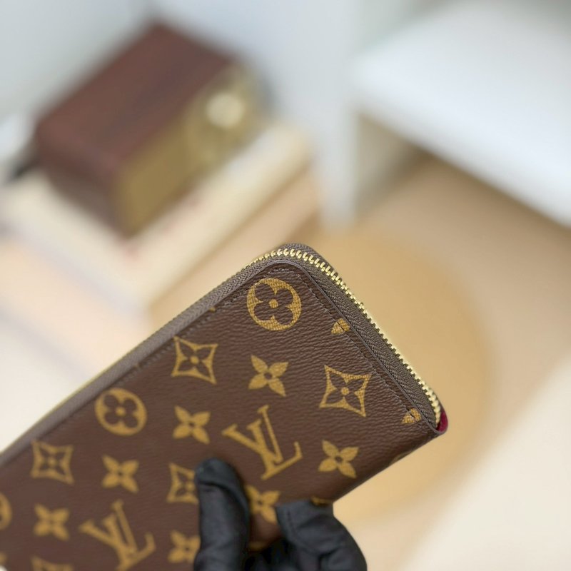 🏷LV 路易威登．Clémence 老花拉鍊長夾 芯片款 M60742-11