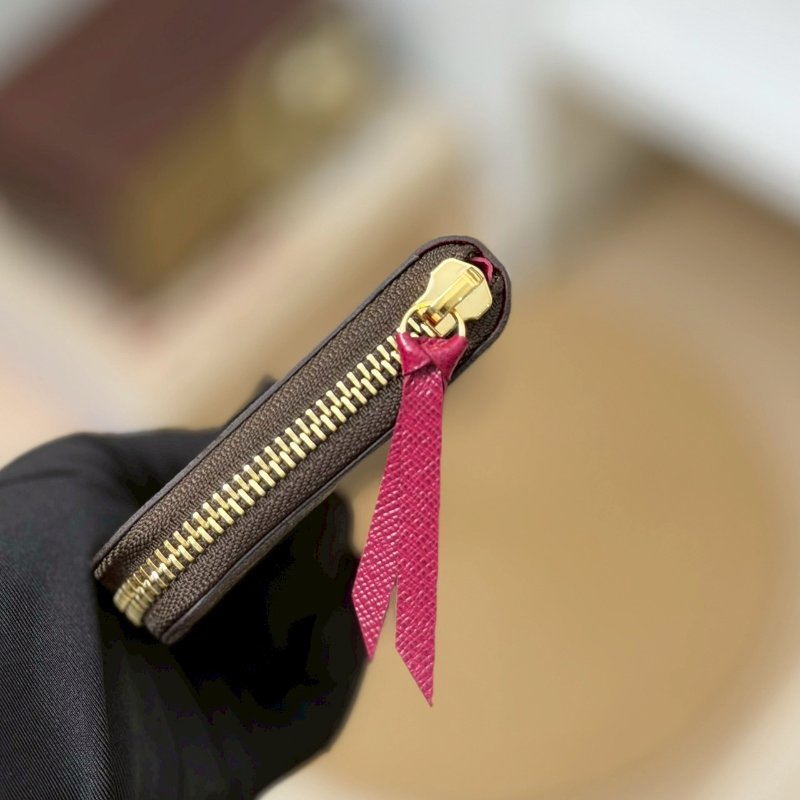 🏷LV 路易威登．Clémence 老花拉鍊長夾 芯片款 M60742-14