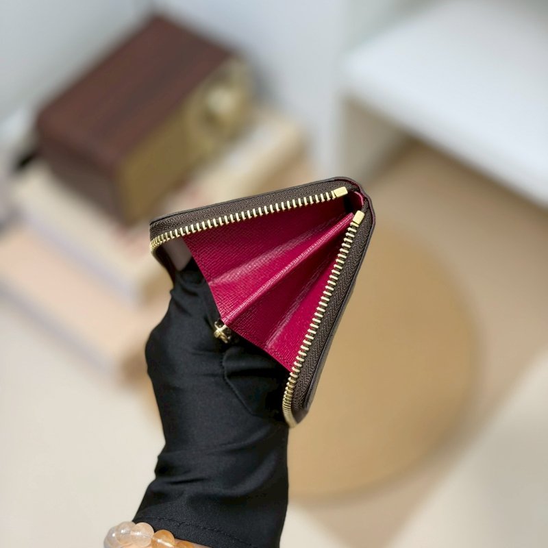 🏷LV 路易威登．Clémence 老花拉鍊長夾 芯片款 M60742-22