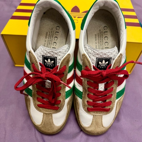 Gucci Adidas聯名款球鞋/尺寸US6.5