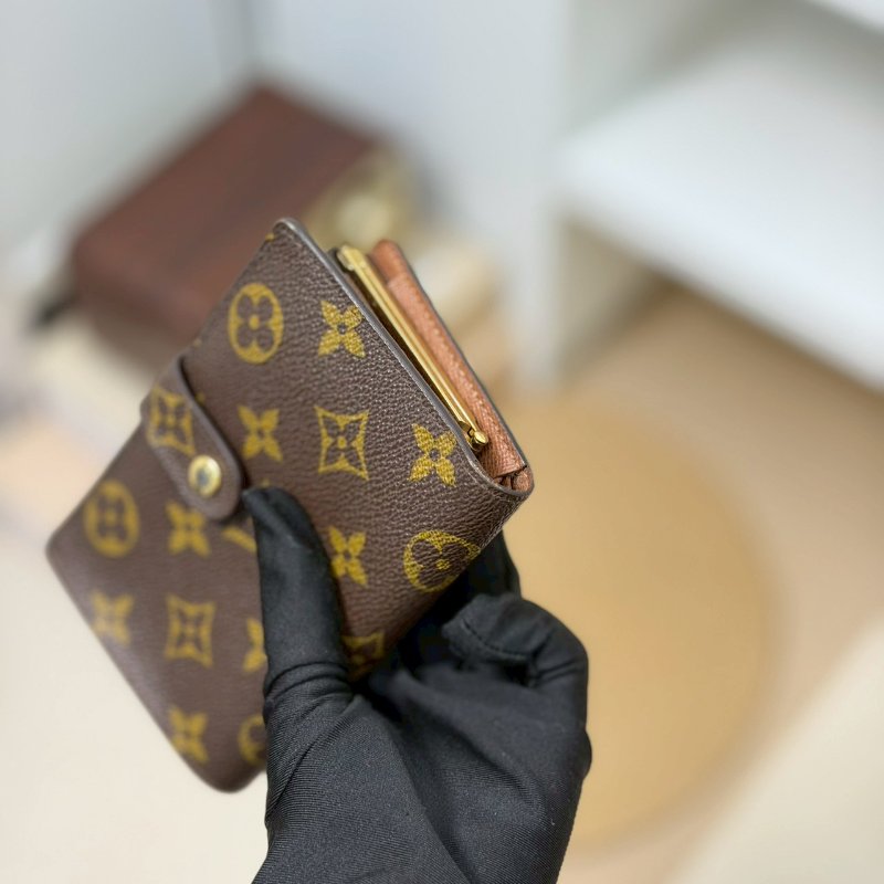 🏷LV 路易威登．老花蝴蝶扣中夾 M61663/客人寄賣-5