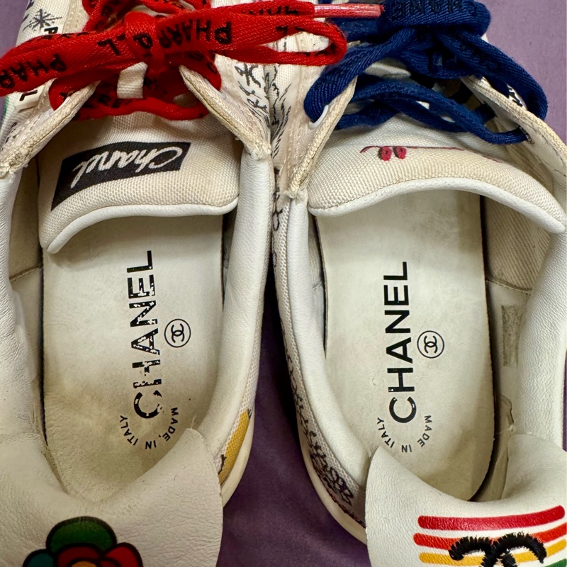 二手Chanel 香奈兒 限量款休閒鞋 尺寸37-10
