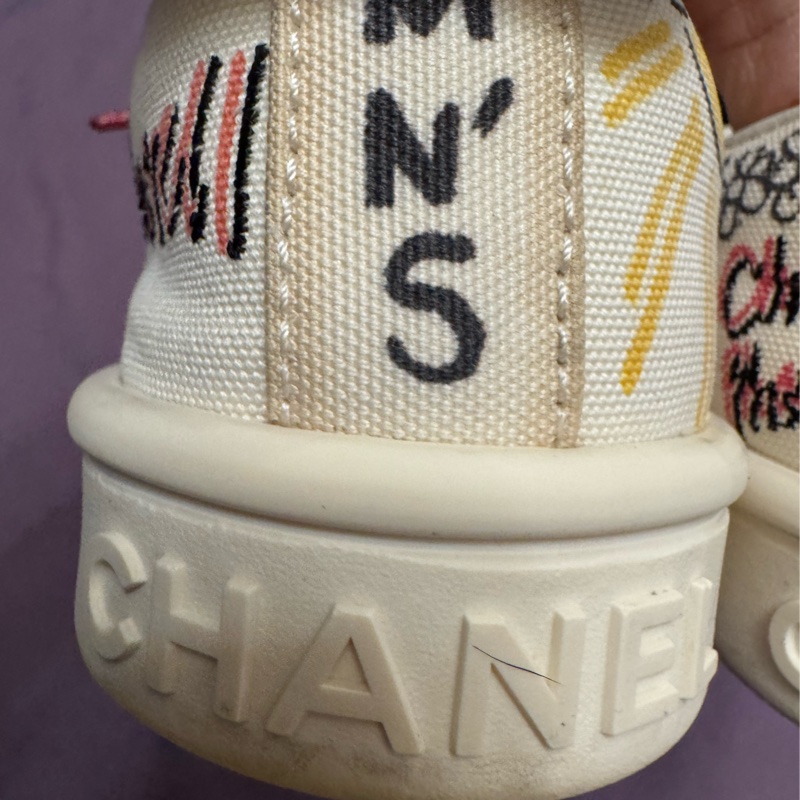 二手Chanel 香奈兒 限量款休閒鞋 尺寸37-15