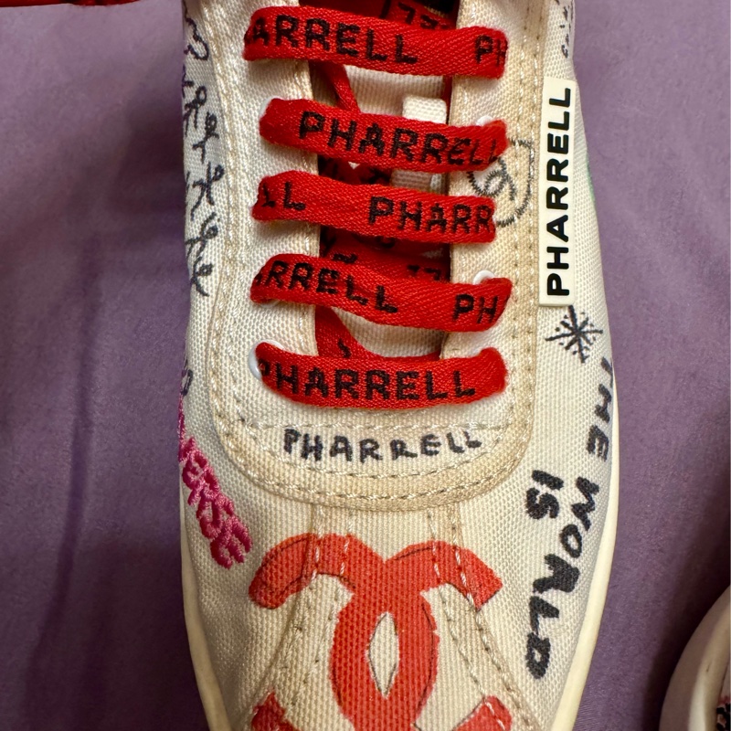 二手Chanel 香奈兒 限量款休閒鞋 尺寸37-19