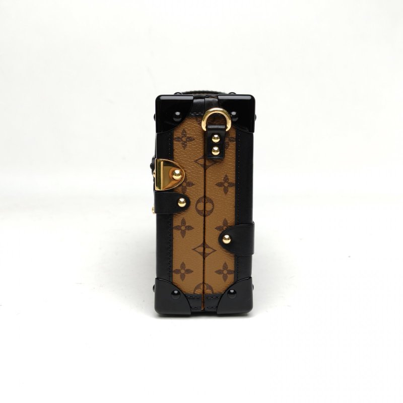 LOUIS VUITTON PETITEMALLE月光寶盒2019拼色老花肩背包-1