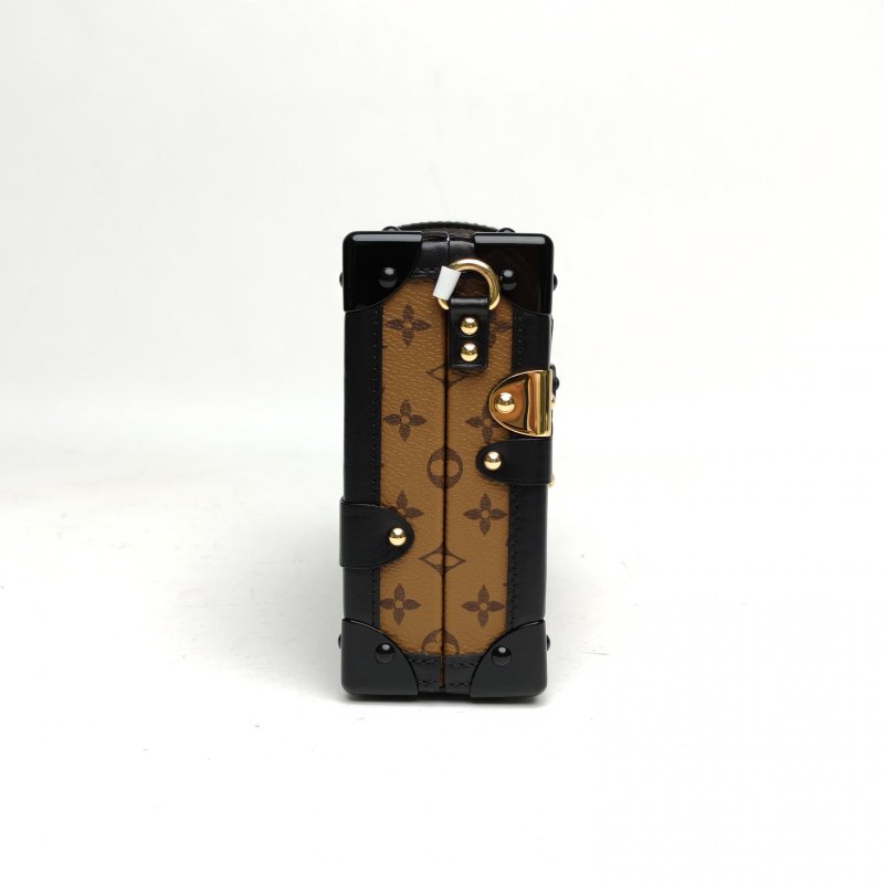LOUIS VUITTON PETITEMALLE月光寶盒2019拼色老花肩背包-3