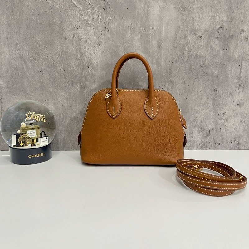 Hermes Mini bolide 金棕金 W刻-0