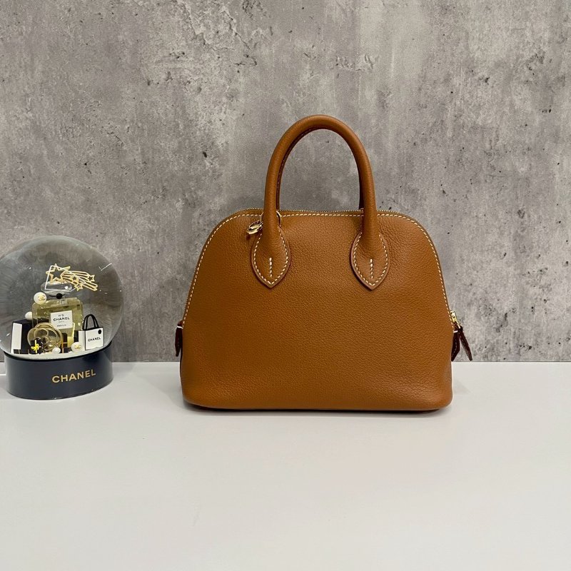 Hermes Mini bolide 金棕金 W刻-2